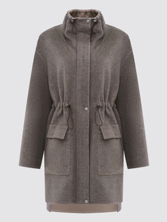 Кашемировое женское полупальто 1133-95-0